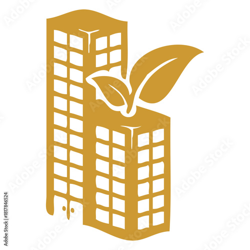 Eco-friendly Building Icon