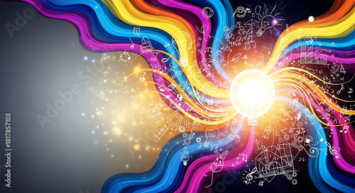 state of mind - creativity background concept with copy space 51562370 1