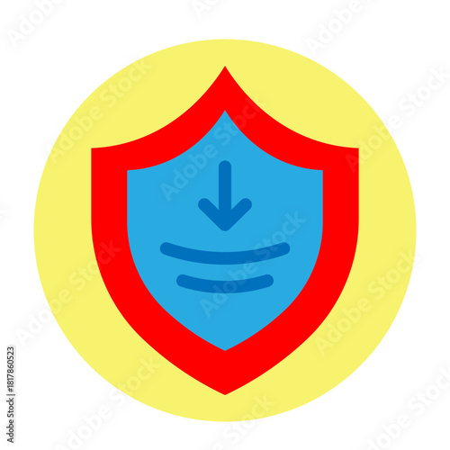 Resilience Strategy Vector Flat Icon Design