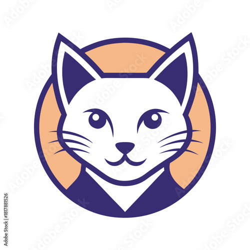 Modern Minimalist Pet Logo Design