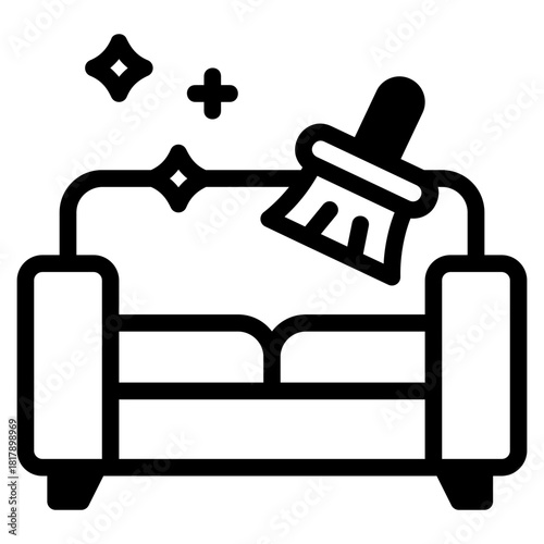 Sofa Cleaning Icon