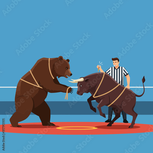 The Ultimate Market Battle Bull and Bear Face Off in the Ring