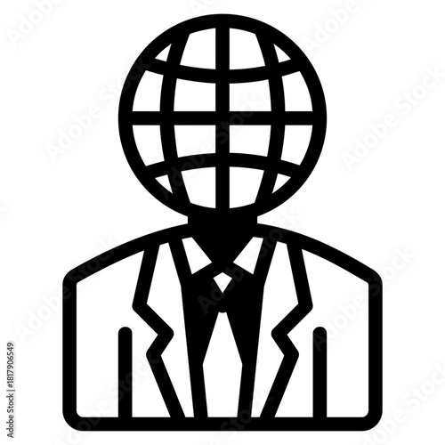 Global Management Icon