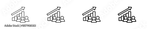 Enterprise Planning  Icon Set Different Style Collection
