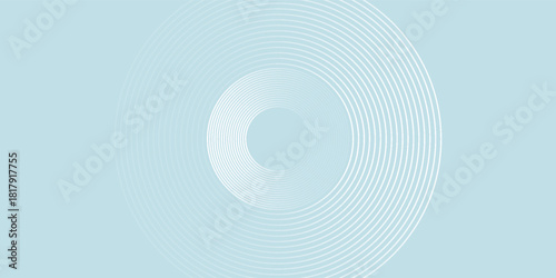 Modern abstract background. Glossy white gradient circle lines. Minimal geometric pattern. Simple graphic elements. Futuristic concept. Suitable for cover, poster, banner, brochure, eps10.