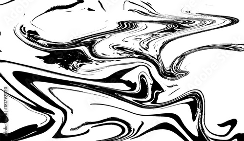 Acrylic pour gray color liquid marble abstract swirl effects surface vector illustration. Liquid gray marble background. High resolution white and gray Carrara marble stone texture.