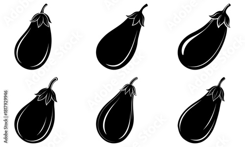 Fresh eggplant harvest for healthy eating, organic produce, and vibrant vegan recipes, a delicious ingredient for culinary creations and wellness diets