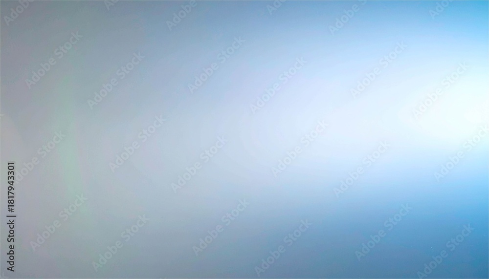 Fototapeta premium Bright Anamorphic Lens Flare Effect Overlay on Blue Background