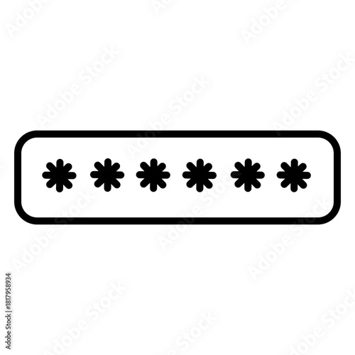 Password Field Dots Input