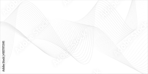 Beautiful wave form an array of glowing dots. An abstract stream of dots.