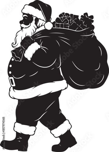 Silhouette of a person holding a broom and dustpan cleaning vector