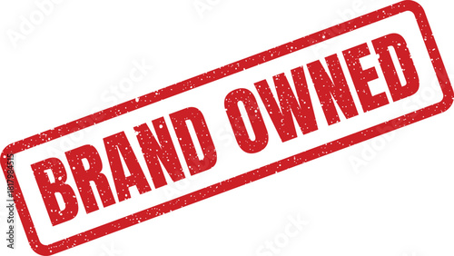 Gritty textured rectangular stamp graphic clearly indicating exclusive possession or proprietary rights