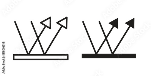 Reflect icon for mobile app, editable designs