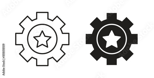 Potential icon. Symbol, logo illustration. graphic icon set