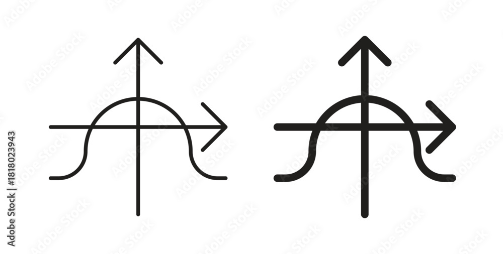 Ταπετσαρία Tangent icon. Symbol, logo illustration. graphic icon set