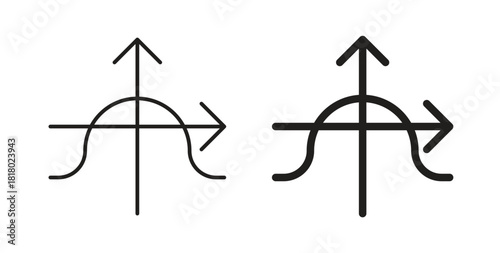 Photos Tangent icon. Symbol, logo illustration. graphic icon set