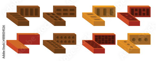 masonry icons vector 