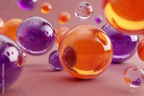 Colorful Glass Orbs Create an Eye-Catching Display in Natural Light