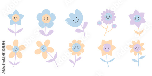 Cute Flower Sticker Decoration