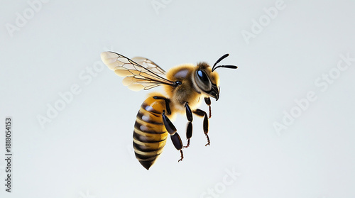 Minimalist Flying Bee