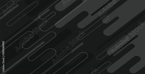 square abstract background geometric dark memphis style