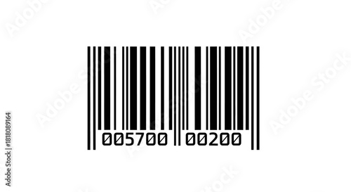Barcode with numeric code for product identification