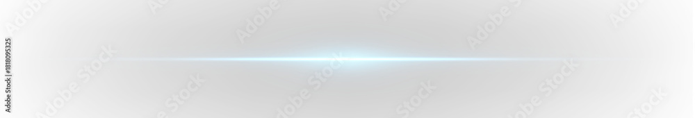 Фотография Horizontal blue rays spread softly across the frame