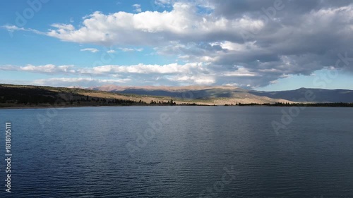 Over Twin Lakes, Colorado