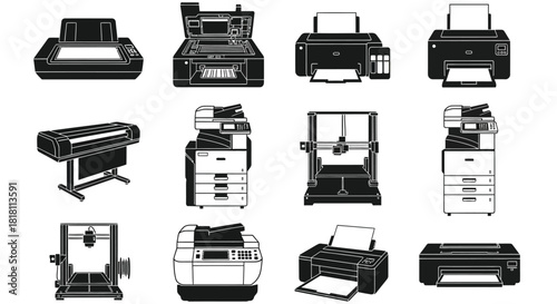 Explore different types of printers and their specific applications