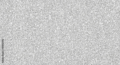 Abstract black and white digital noise texture background pattern