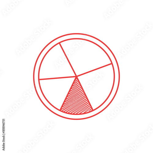 Hand-drawn Business Finance Sketch