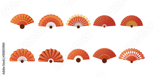 Lunar New Year Folding Fan