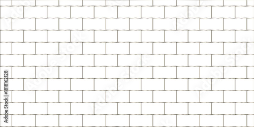 White brick wall background. architecture construction stone block brick wallpaper. seamless building cement concrete wall grunge background.	
