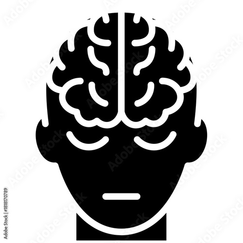 Psychology icon vector image. Can be used for Psychology.