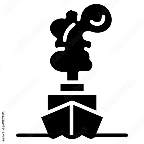 Steamer icon vector image. Can be used for Laundry.