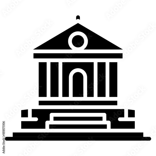 Temple icon vector image. Can be used for Carnival.