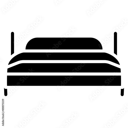 Blanket icon vector image. Can be used for Homeless.