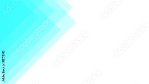 Aqua Cyan Abstract Background With Layered Geometric Overlapping Squares with Transparency. Modern Minimalist Corporate Design for Business Presentations, Tech Banners, & Brochure Covers.
