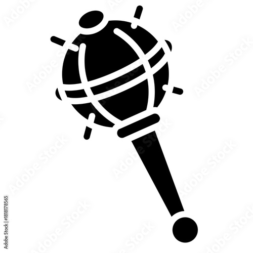 Mace icon vector image. Can be used for Shooting.
