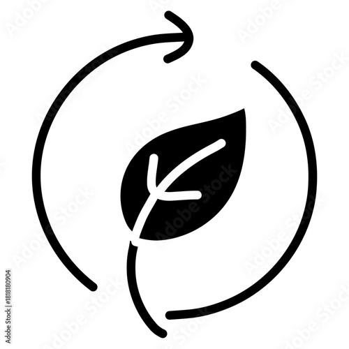 Carbon Neutral icon vector image. Can be used for Global Warming.