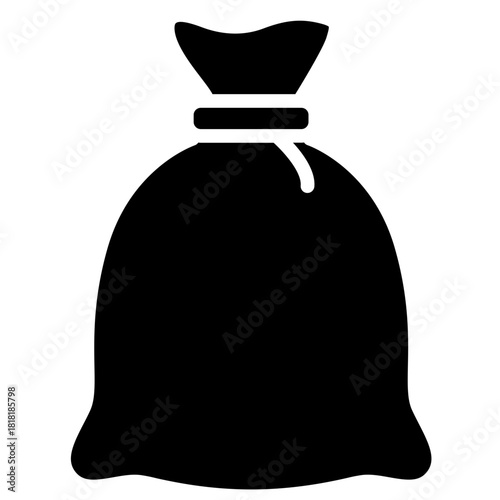Potato Sack icon vector image. Can be used for Agriculture.