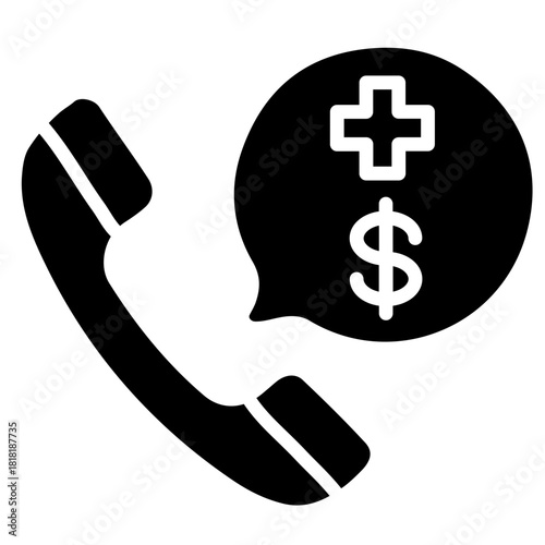 Emergency Loan icon vector image. Can be used for Credit And Loan.