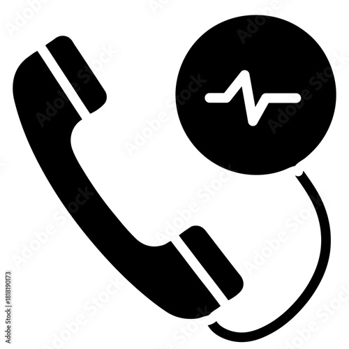 Wiretap icon vector image. Can be used for Crime Investigation.