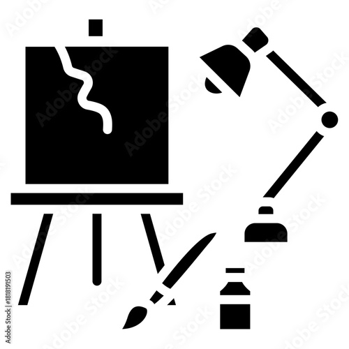 Conservation Lab icon vector image. Can be used for Archeology.