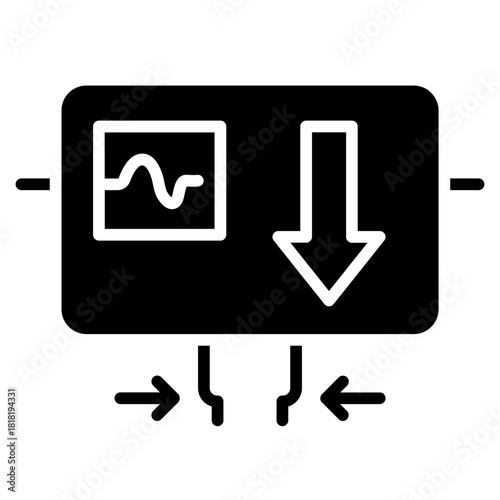 Negative Pressure icon vector image. Can be used for Tuberculosis.