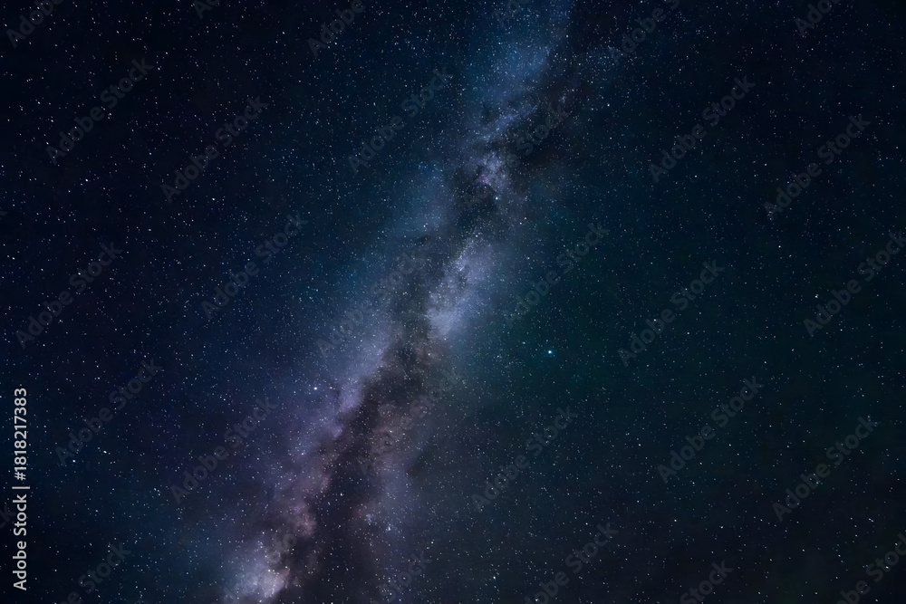 Fototapeta premium Milky Way Galaxy and Starry Night Sky