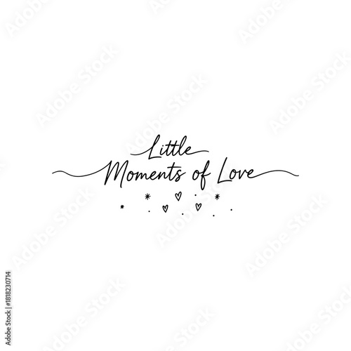 Little moments of love isolated on transparent background