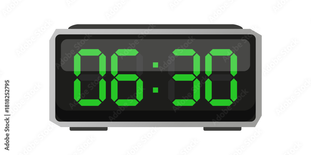 Foto Digital alarm clock