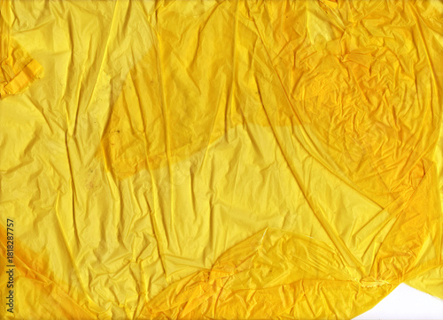Wallpaper Mural Wrinkled Yellow Plastic Texture Torontodigital.ca