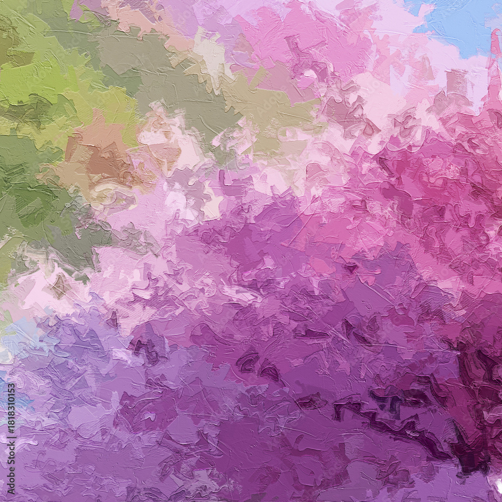Fototapeta premium Various oil paintings, flowers, forests, mountain scenery, pine trees, cats, dogs, butterflies, bamboo, chrysanthemums, willows